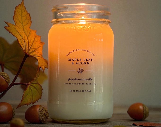 Praline Scented Soy Candle