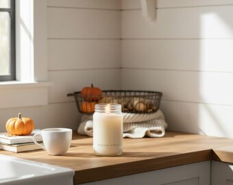 Lemon Pound Cake 100% Soy Candle