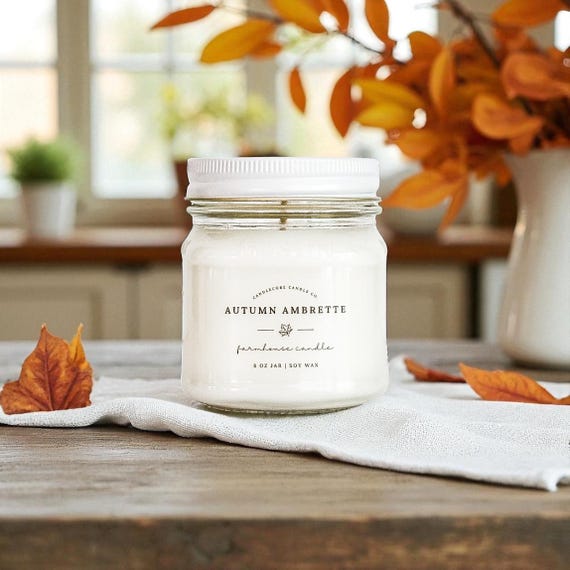 Holiday Scented Soy Candles