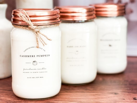 Autumn Breeze Scented Soy Candle