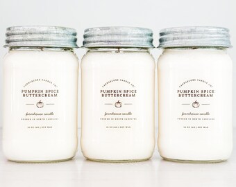 Amber & Oak Scented Soy Candle