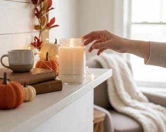 Halloween/Midnight Movie 100% Soy Candles