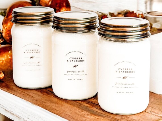 Lavender Driftwood Scented Soy Candle