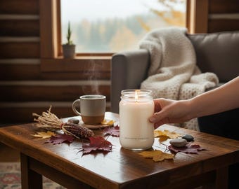 Leather & Labdanum 100% Soy Candle