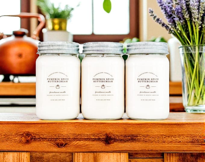 Apothecary Scented Soy Candle