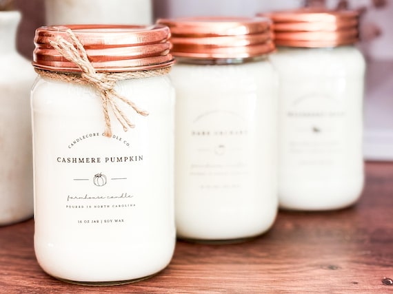 Cozy Season Vibes Collection Scented Soy Candles