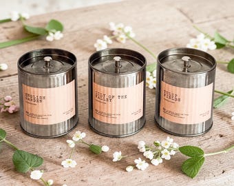 Spring 2026 Soy Candles: Farmhouse Tin, Choose Your Scent