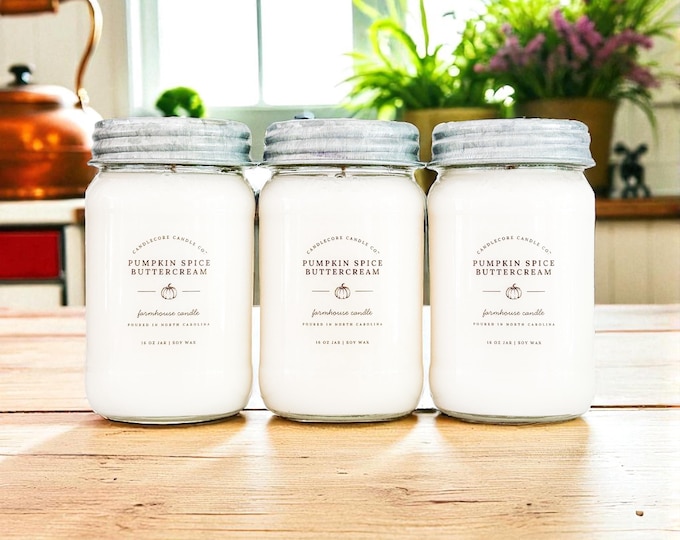 Warm Croissant Scented Soy Candle