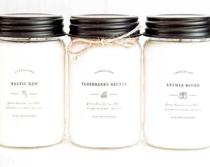 Sea & Stone Scented Soy Candle