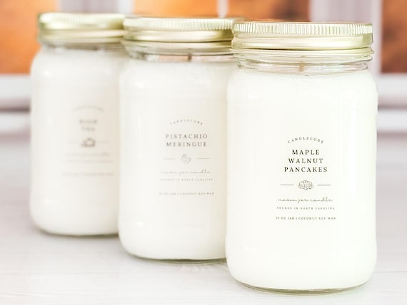 Festive Flavors Collection Scented Soy Candles