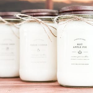 Country Berry Hotcakes Scent, Hand Poured Candle, Soy Candle, Farmhouse Candle, White Candle, Scented Candle
