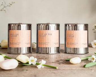 Spring/Summer 2025 Soy Candles: Farmhouse Tin, Choose Your Scent