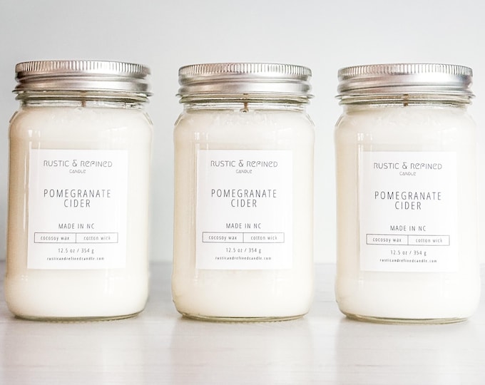 Scents M/N/O Scented Coconut Soy Candles