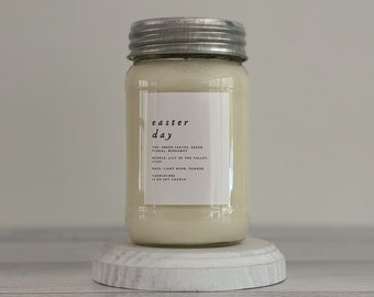 Easter Day | Quiet Luxury Pure Soy Candle | Hand Poured Natural Clean Candle