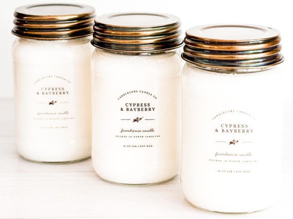Cardamom Woods & Vetiver Scented Soy Candle