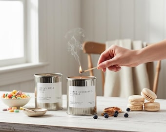 Spring 100% Soy Candles And Melts: Farmhouse Tin, Choose Your Scent Part 1