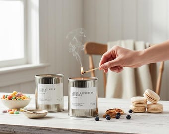 Spring 2026 100% Soy Candles And Melts: Farmhouse Tin, Choose Your Scent