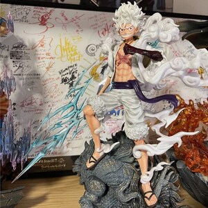 Nika Luffy Resin ShowMaker Studio One Piece Gear 5 Collectibles 34cm