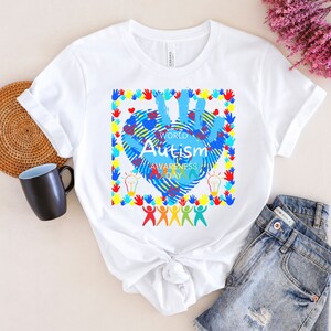 Autism Shirts Awareness Shirt | April Autism Awareness Month TShirt | Unisex V1