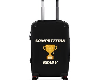 Competition-Ready Gold Trophy Performer's Suitcase: Your Ultimate Luggage for Dancers, Gymnasts, and Figure Skaters