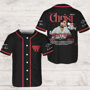 Breezy Bowl XX Baseball Jersey, Chris Brown Jersey Shirt, Breezy Bowl 2025 Baseball Shirt, Chris Brown Merch