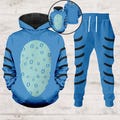 Halloween Derpy Tiger Costume Hoodie, Derpy Cosplay Outfit, Tiger Jogger For Men, Gift For Fan product logo