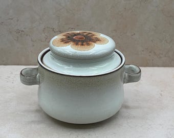 Denby Langley Westbury Individual Lidded Casserole Dish Hand Painted England