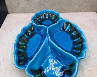 Santa Anita Ware Leaf Dish: Mid-century Modern California Pottery