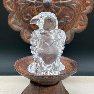 Steuben Crystal American Eagle Figurine - Etsy