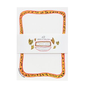 Leuke stationaire kleine notitiekaarten, bedankkaarten, unieke natuurnotitiekaartenset, luxe zomerstation, schrijfcadeau, luipaardprint