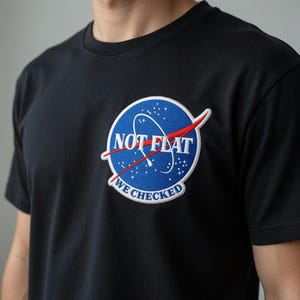 Artemis II Broderad Tygmärke, Inte Platt Vi Kontrollerade Stryk-på Tygmärken För Jacka Ryggsäck, NASA Space Enthusiast Present