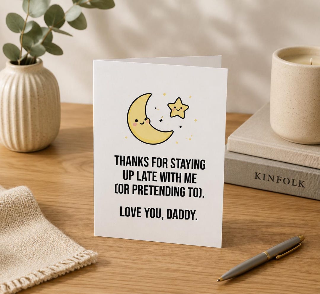 Thanks for Wiping My Bum Card, Funny Father’s Day Card From Baby, Cute ...