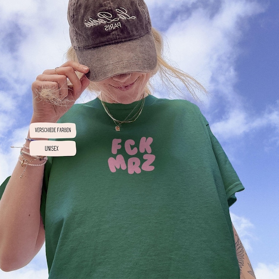 FCK MRZ Shirt | Statement T-Shirt gegen Rassismus & Faschismus | Antifa Protest Shirt | Gegen Rechts Unisex Streetwear Aktivismus