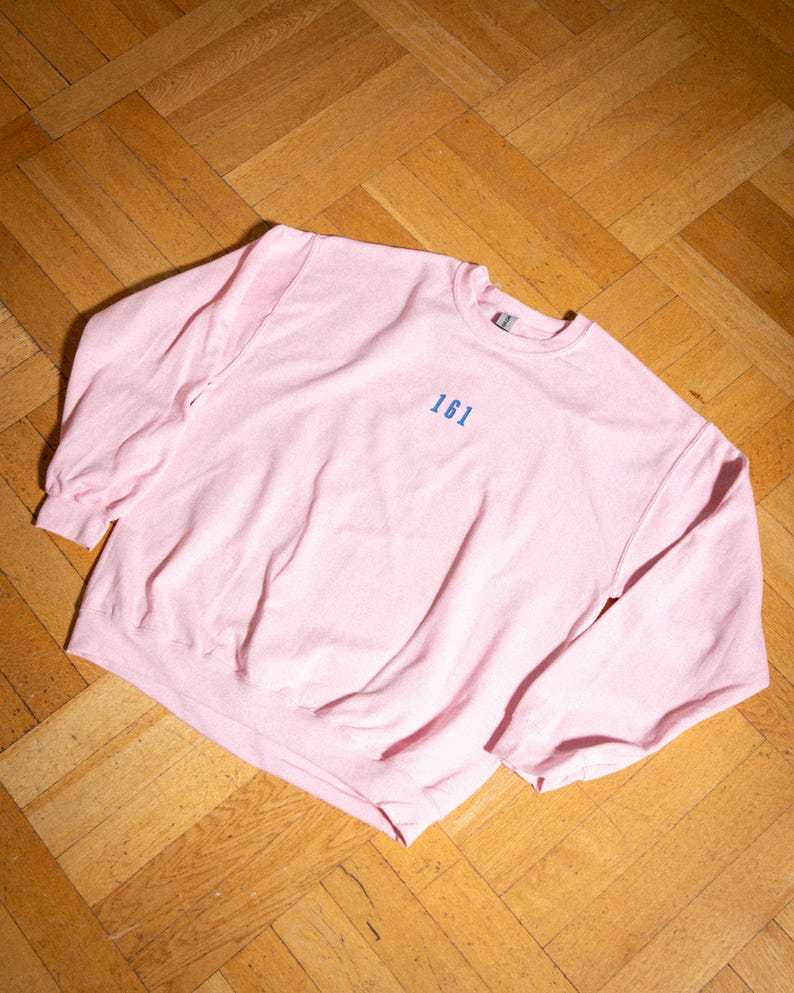 161 Embroidered Antifa Sweater | Left-wing statement sweater against fascism & for solidarity | Political streetwear unisex for antifascists image 4