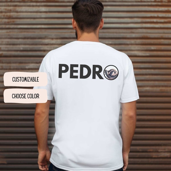 Pedro Pedro Pedro Shirt Pedro TShirt Raccoon Meme Tik Tok Racoon Tiktok Statement Shirt Gift For Him Gift For Her Funny TopY2K 2000s