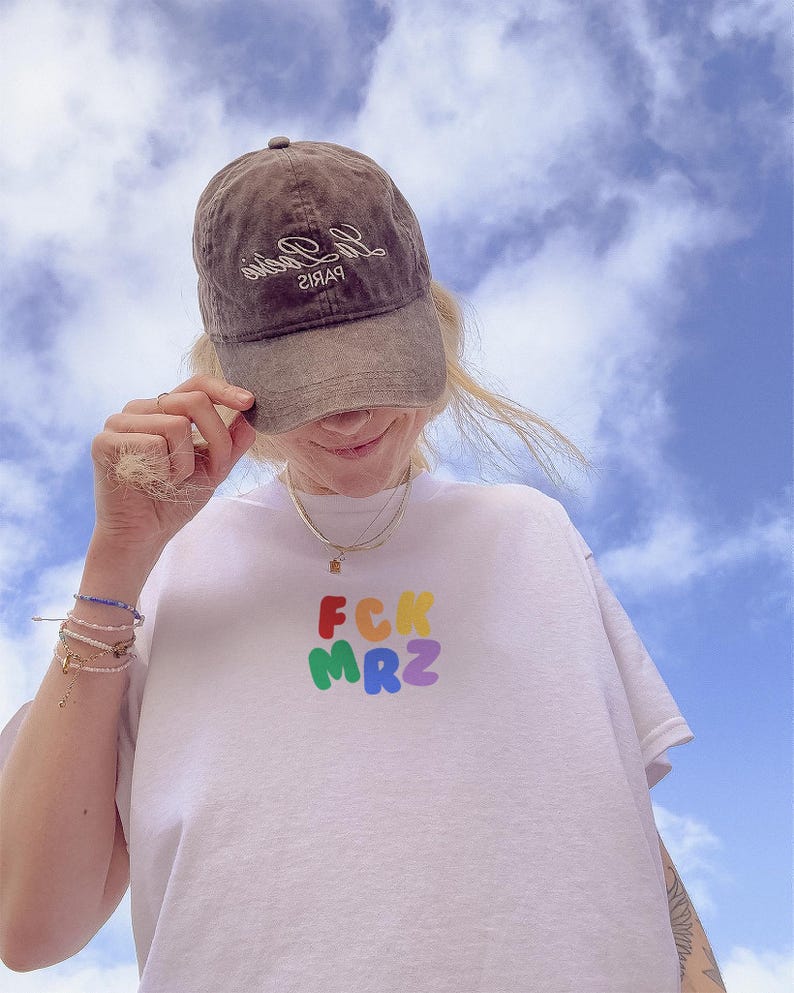 FCK MRZ Shirt | Statement T-Shirt against Racism & Fascism | Antifa Protest Shirt | Against Right-Wing Unisex Streetwear Activism image 6