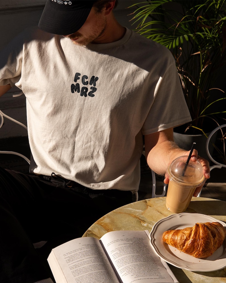 FCK MRZ Shirt | Statement T-Shirt against Racism & Fascism | Antifa Protest Shirt | Against Right-Wing Unisex Streetwear Activism image 3