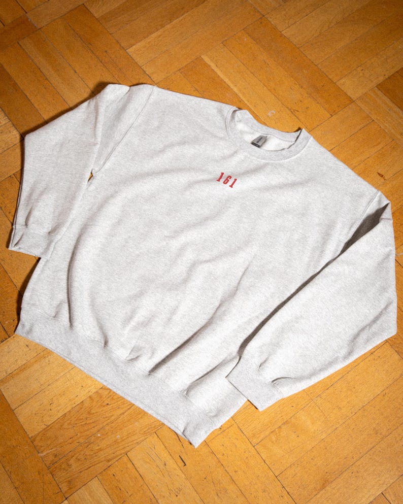 161 Embroidered Antifa Sweater | Left-wing statement sweater against fascism & for solidarity | Political streetwear unisex for antifascists image 6