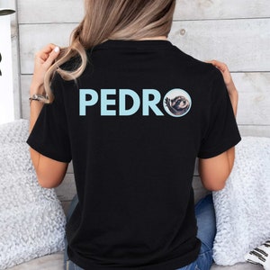 Pedro Pedro Pedro Shirt Pedro TShirt Waschbär Meme Tik Tok Racoon Tiktok Statement Shirt Gift For Him Gift For Her Funny TopY2K 2000s zdjęcie 8