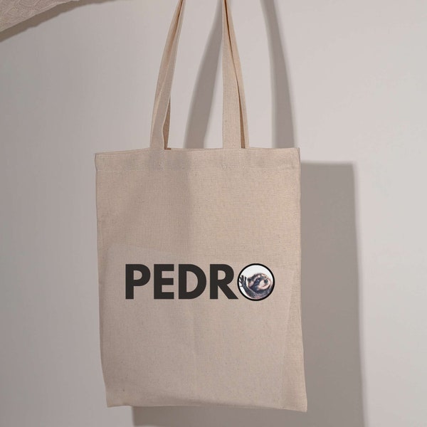 Pedro Pedro Pedro Tote Bag Pedro Shopping Bag Waschbär Meme Tik Tok Racoon Tiktok Statement Carryall Gift For Him Gift For Her Funny Y2K