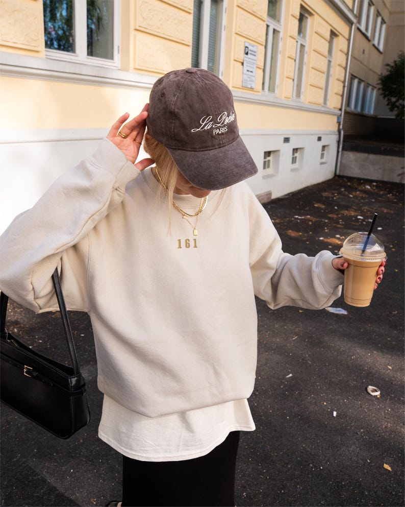161 Embroidered Antifa Sweater | Left-wing statement sweater against fascism & for solidarity | Political streetwear unisex for antifascists image 2