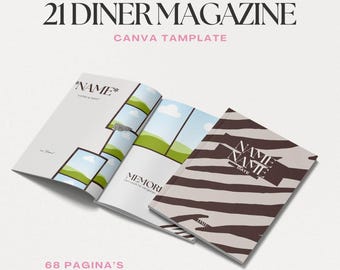 Plantilla de Canva personalizable, libro de cenas de 21 años, libro de cumpleaños, plantilla de Canva, estética, para tu mejor amiga, amiga, hermana, amiga