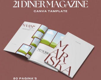 Plantilla de Canva personalizable, libro de cenas de 21 años, libro de cumpleaños, plantilla de Canva, estética, para tu mejor amiga, amiga, hermana, amiga