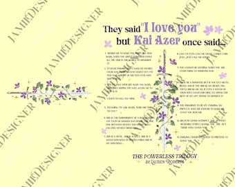 Kai Azer Te Amo Sin Poder PNG, Kai Azer Sin Poder PNG, Kai Y Paedyn PNG, Archivo Digital