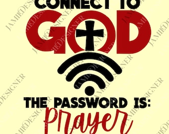 Connectez-vous à Dieu, le mot de passe est la prière png, png chrétien drôle, cadeaux religieux png, Jésus png, foi png, verset de la Bible png