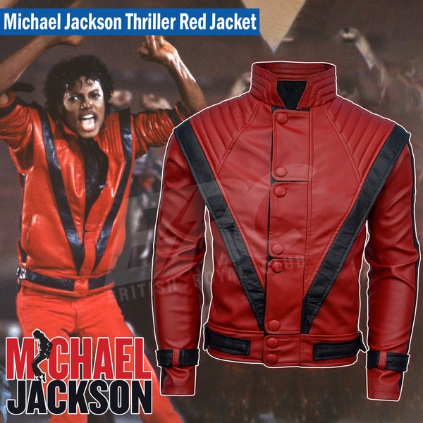 Michael Jackson Jacket Thriller Etsy michael-jackson-jacket-thriller-etsy