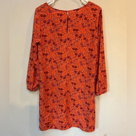 Vintage Old Navy Women’s Orange Pink Floral Bohem… - image 10