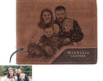 Custom Photo Wallet For Men's