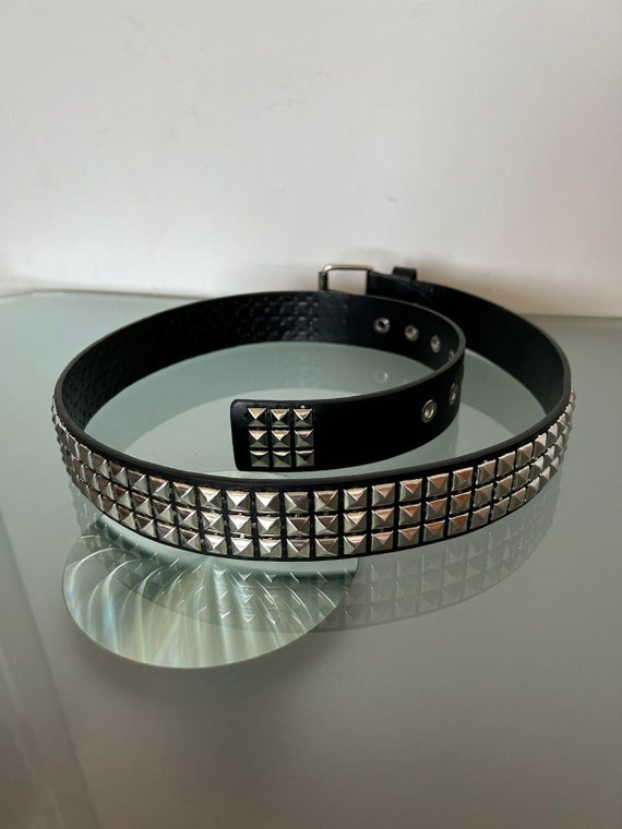 DND4DES metal studs belt y2k opium グランジ DND4DES Studded