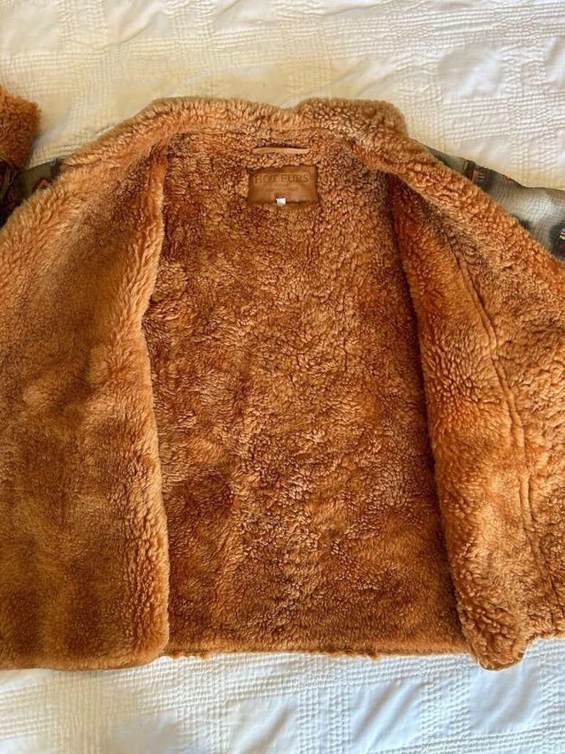 Vintage Hot Furs Lennart Lindrot Sweden Shearling Sherpa Jacket. Etsy